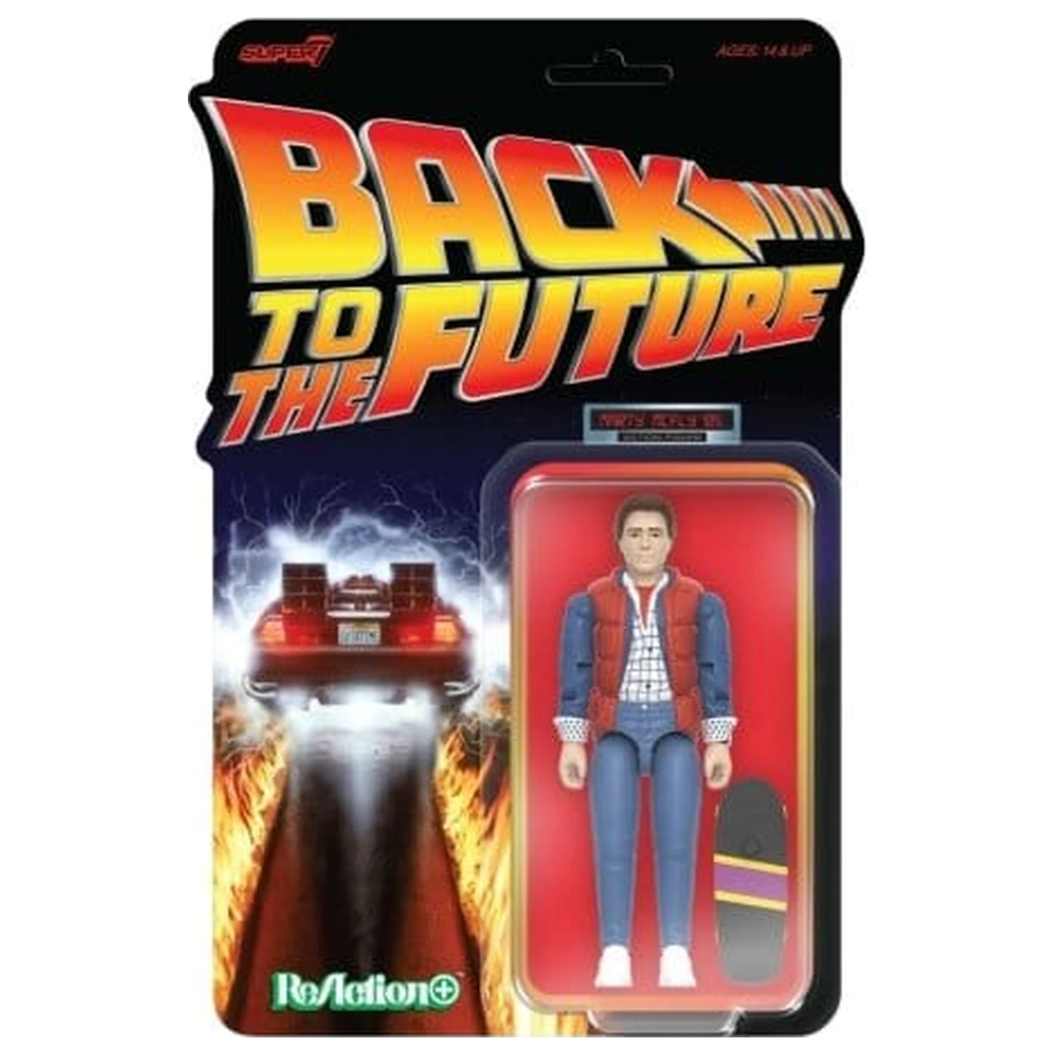 Back To The Future ReAction+ Actionfigur Wave 01 Marty McFly '85 Produktfoto