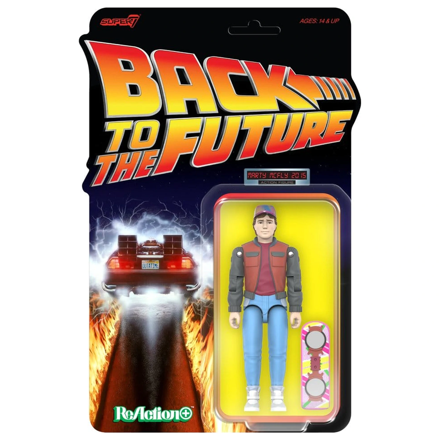 Back to the Future ReAction+ Actionfigur Welle 02 Marty McFly (2015) Produktfoto
