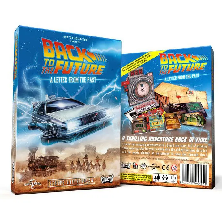 Zurück in die Zukunft Brettspiel A Letter from the Past *Englische Version* Produktfoto