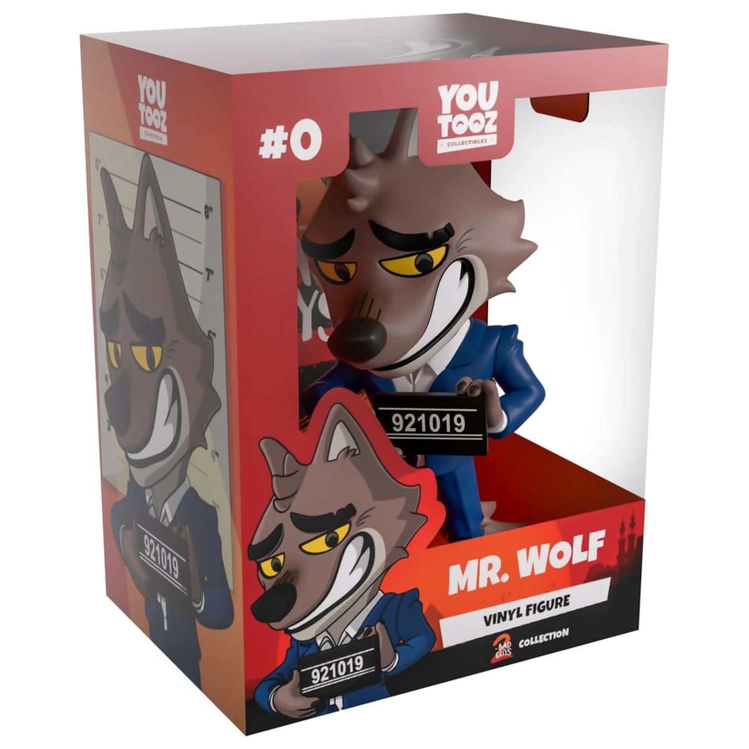 Bad Guys 2 Vinyl Figur Mr. Wolf 13 cm Produktfoto
