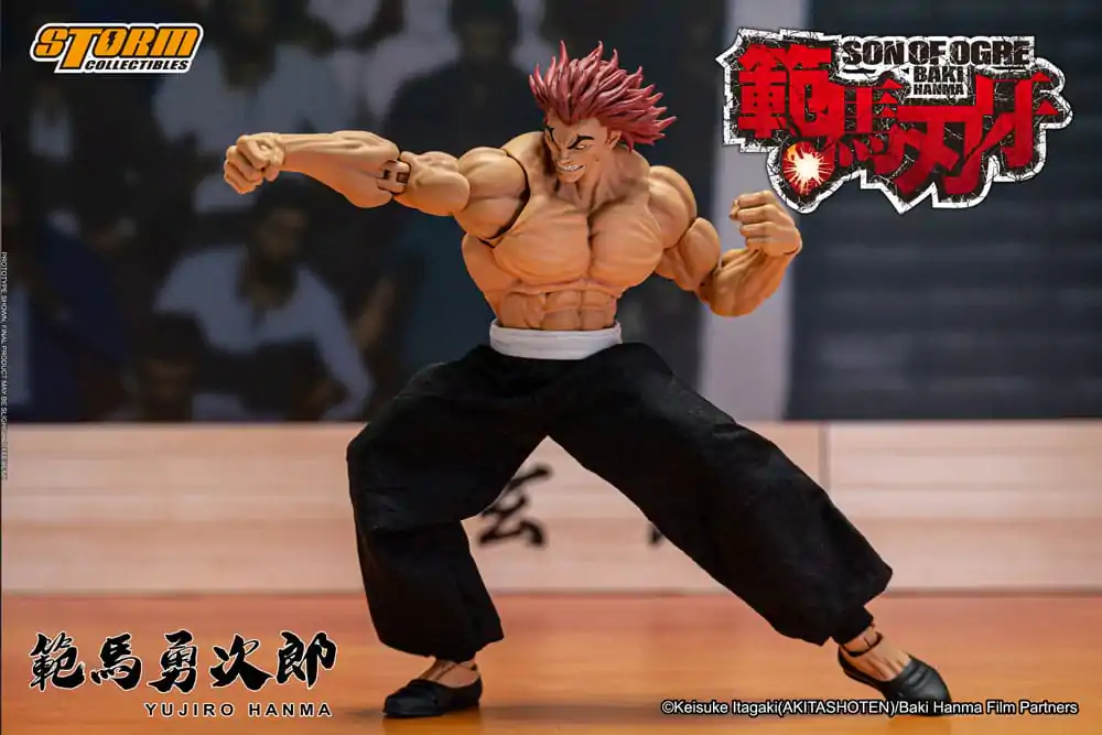Baki Actionfigur 1/12 Yujiro Hanma 18 cm Produktfoto