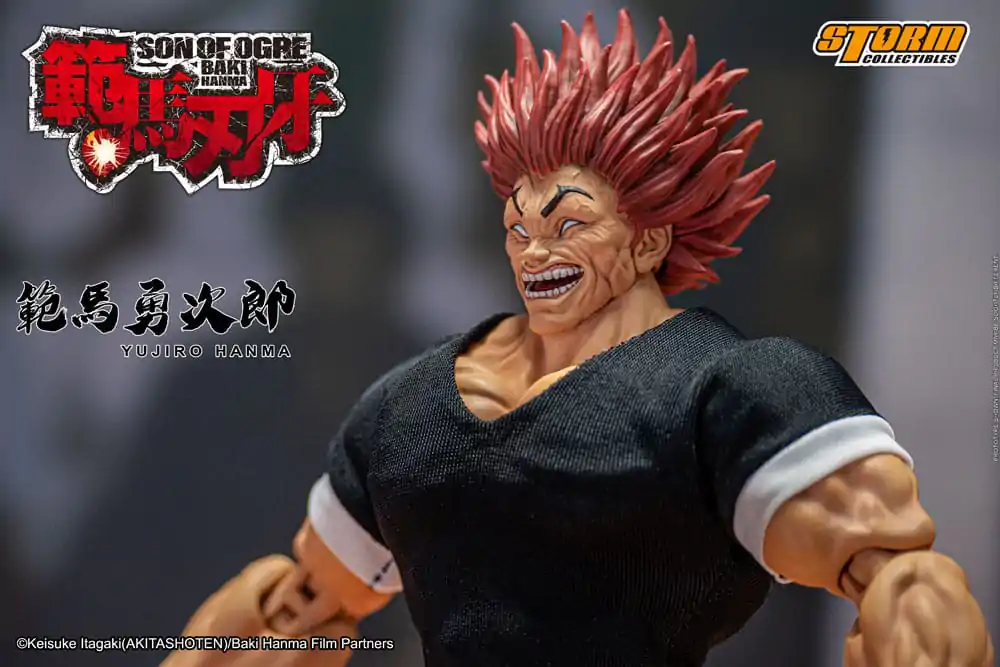 Baki Actionfigur 1/12 Yujiro Hanma 18 cm Produktfoto