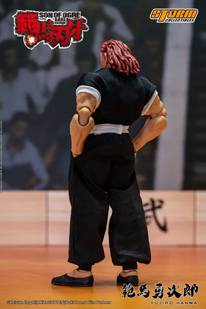 Baki Actionfigur 1/12 Yujiro Hanma 18 cm Produktfoto