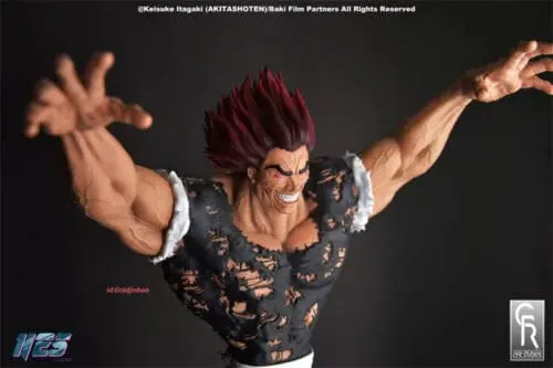 Baki Statue 1/6 Yujiro Hanma 37 cm Produktfoto