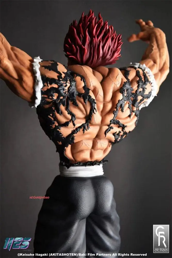 Baki Statue 1/6 Yujiro Hanma 37 cm Produktfoto