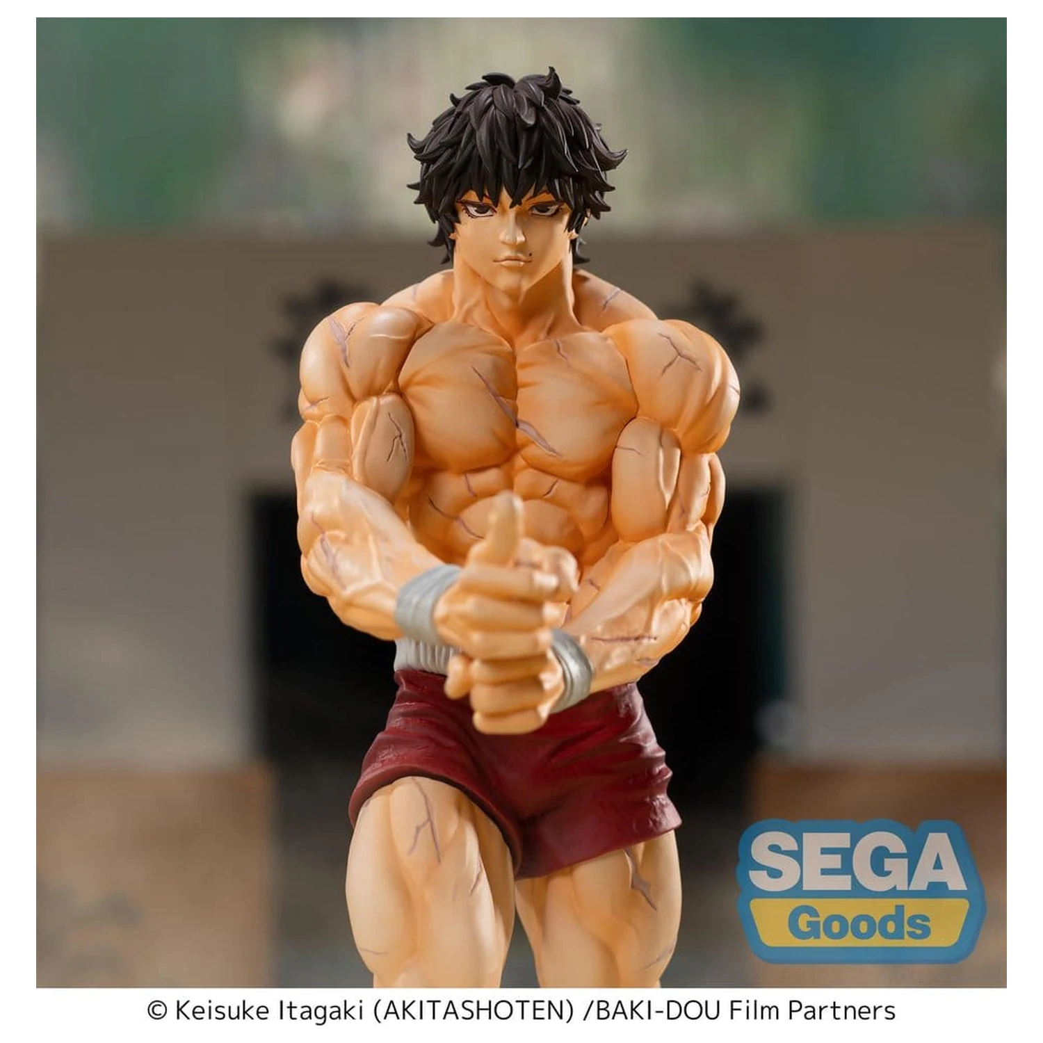 Baki-Dou Luminasta PVC Figur Baki Hanma 18 cm Produktfoto