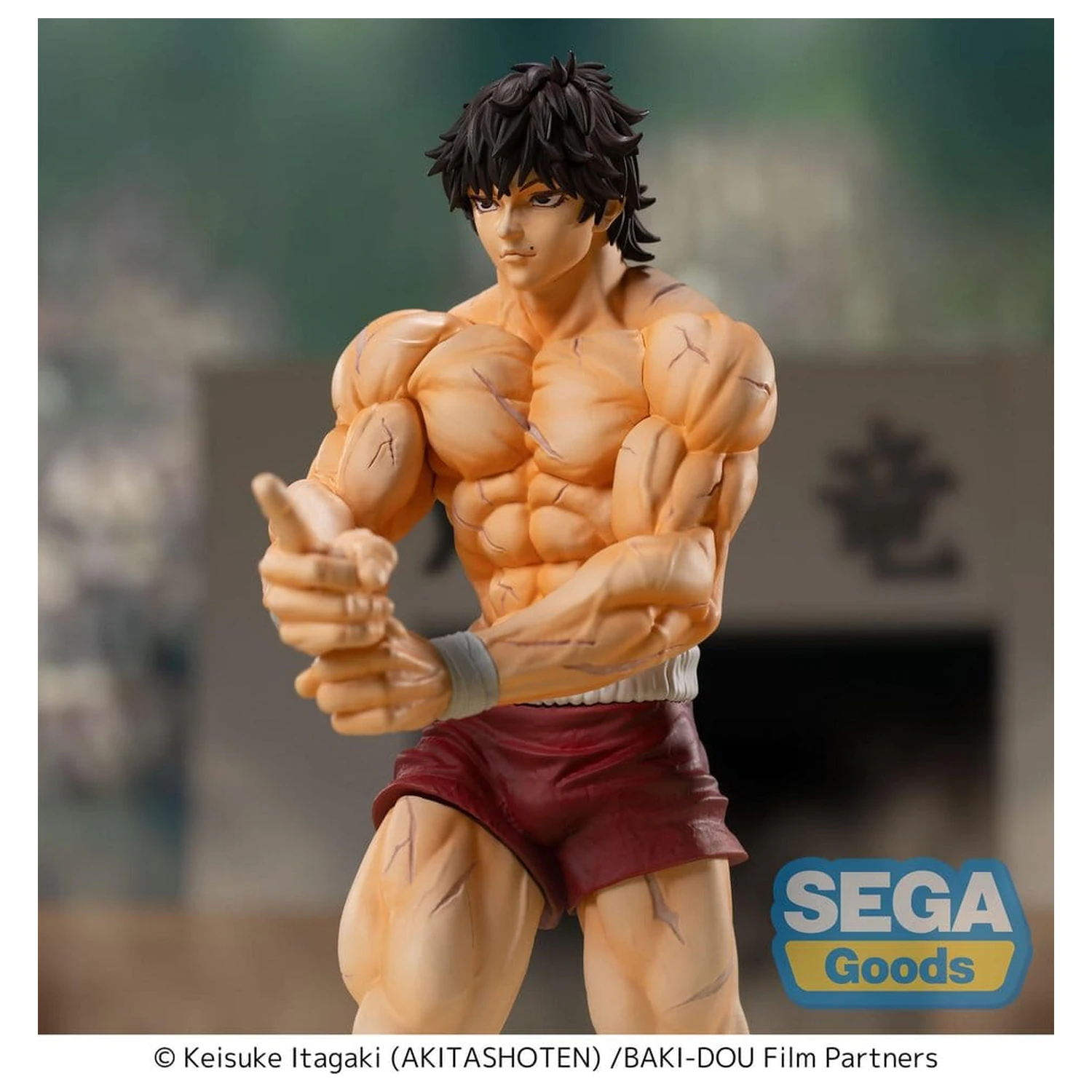 Baki-Dou Luminasta PVC Figur Baki Hanma 18 cm Produktfoto