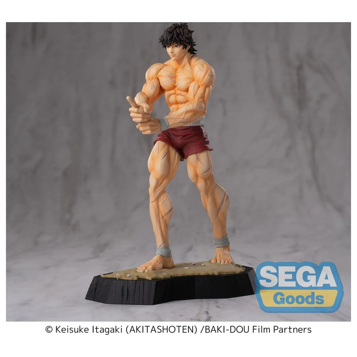 Baki-Dou Luminasta PVC Figur Baki Hanma 18 cm Produktfoto