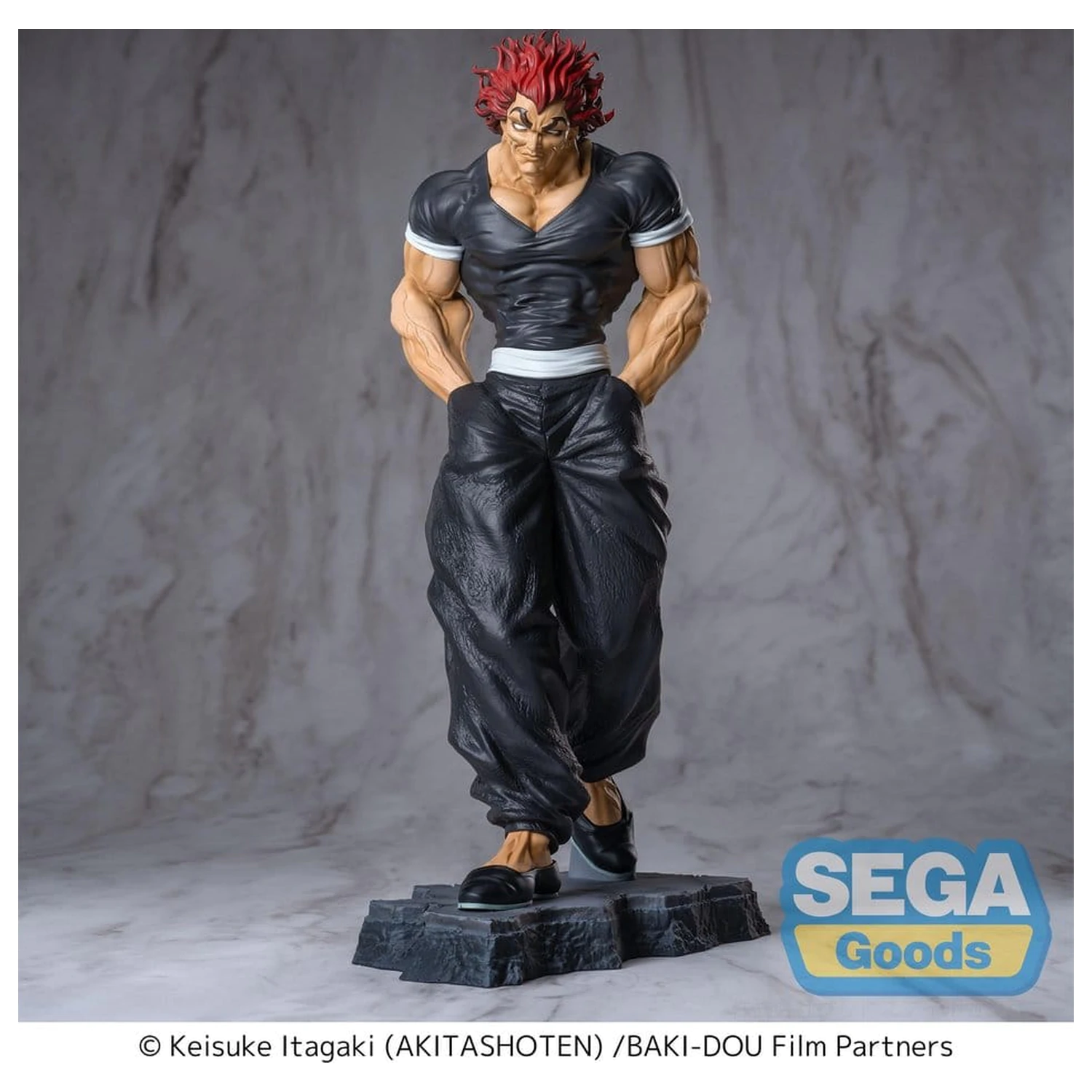 Baki-Dou Luminasta PVC Figur Yujiro Hanma 25 cm Produktfoto