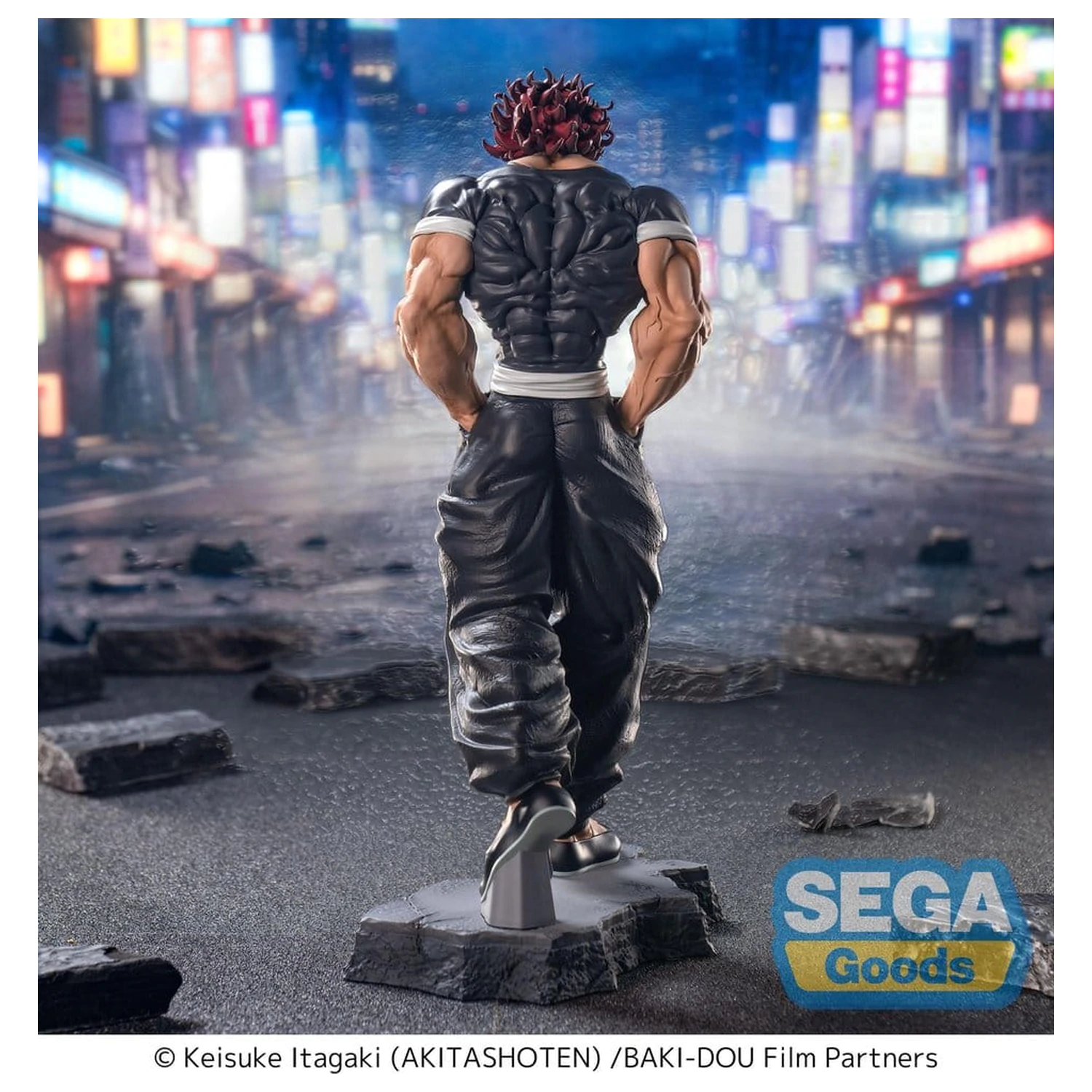 Baki-Dou Luminasta PVC Figur Yujiro Hanma 25 cm Produktfoto