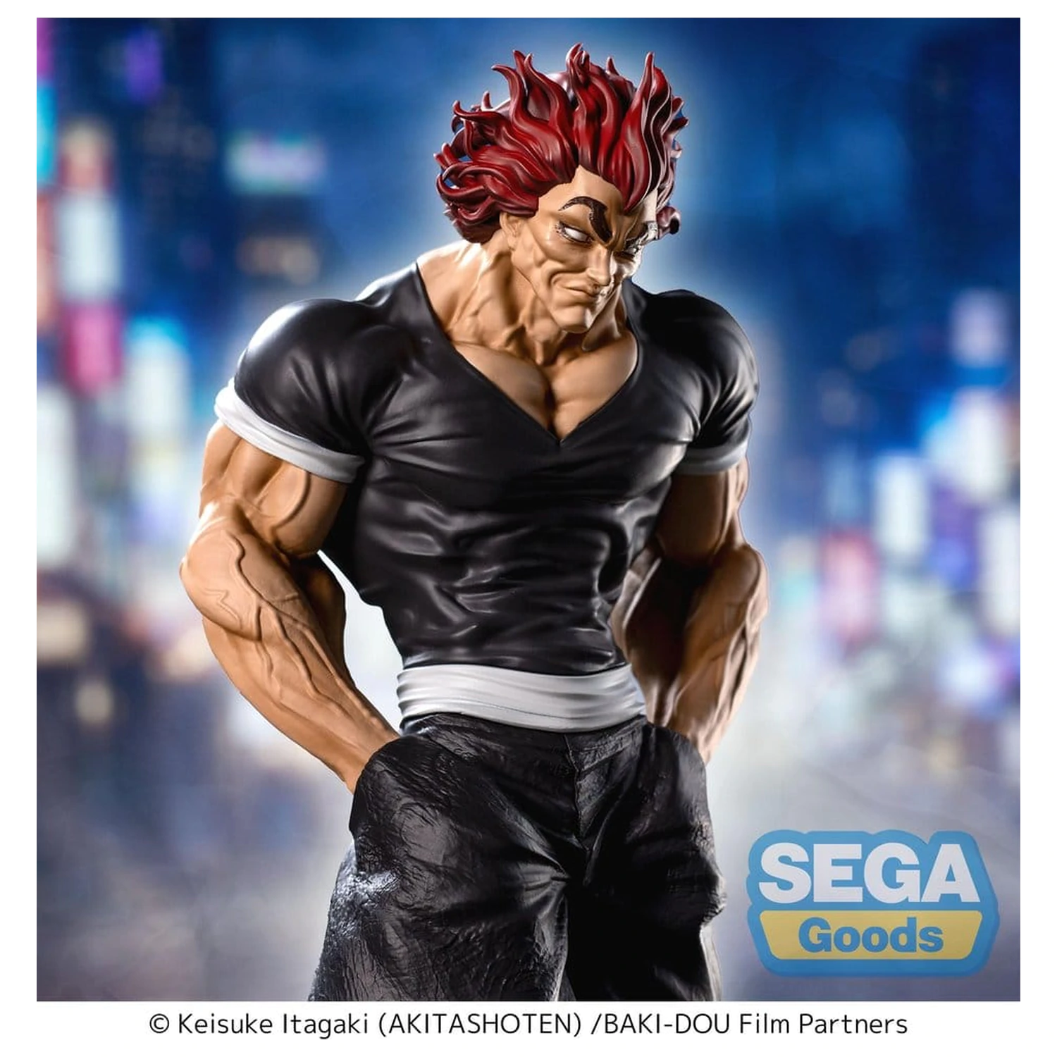 Baki-Dou Luminasta PVC Figur Yujiro Hanma 25 cm Produktfoto