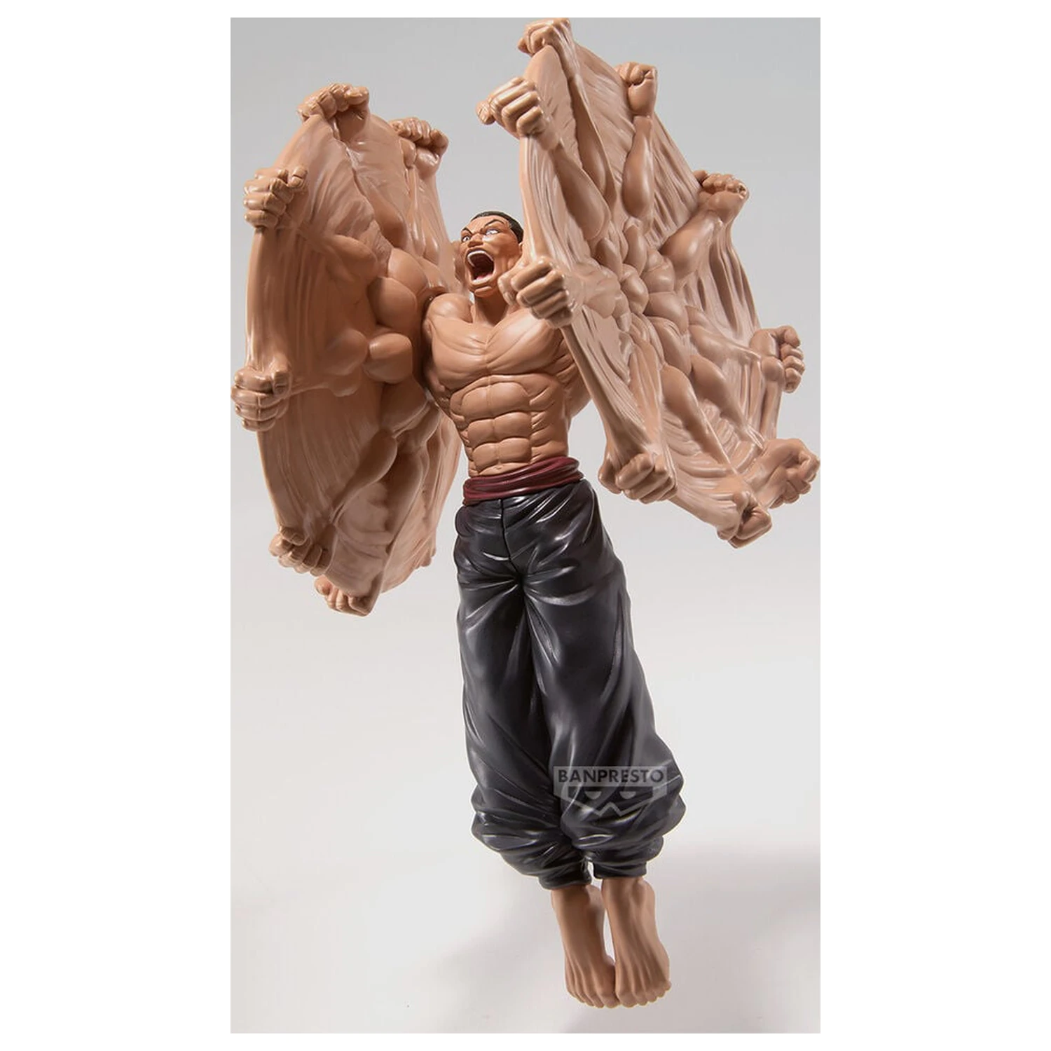 Baki Figur Retsu Kaioh Roller Figur 20cm Produktfoto
