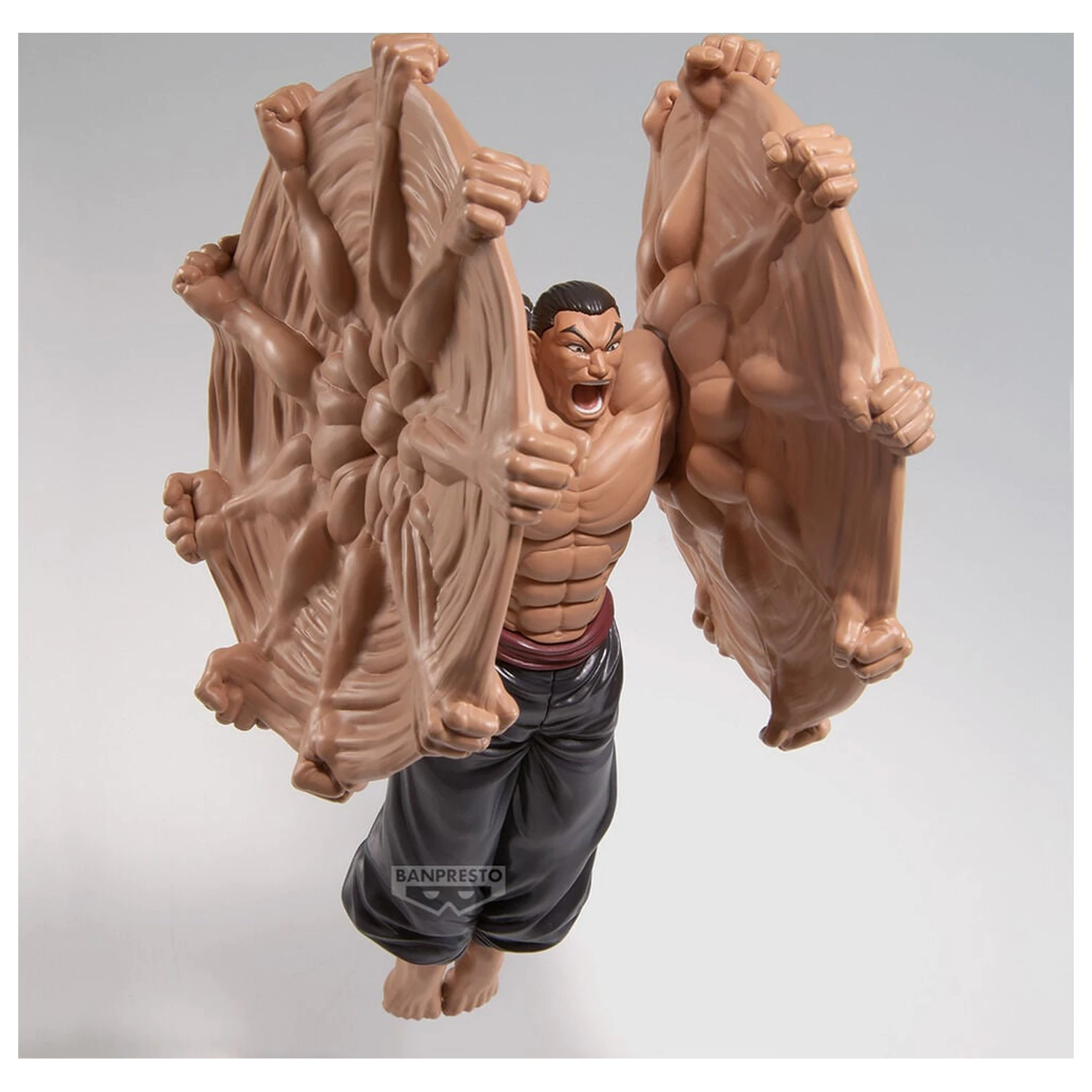 Baki Figur Retsu Kaioh Roller Figur 20cm Produktfoto