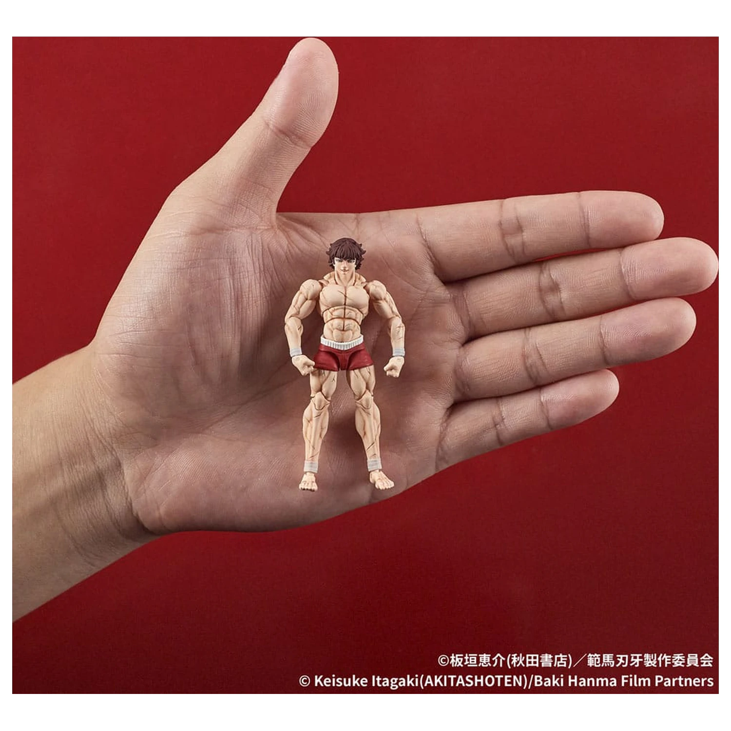 Baki Hanma Digaction Actionfigur Baki Hanma 7 cm Produktfoto