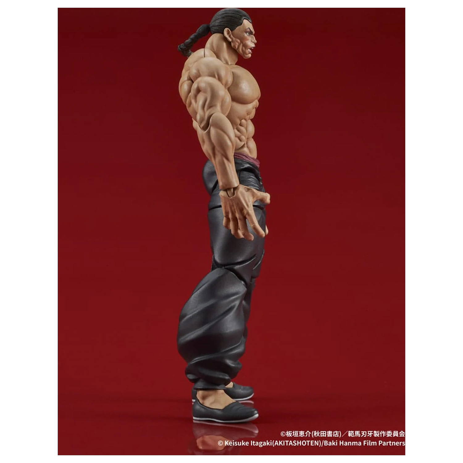 Baki Hanma Digaction Actionfigur Retsu Kaioh 7 cm Produktfoto