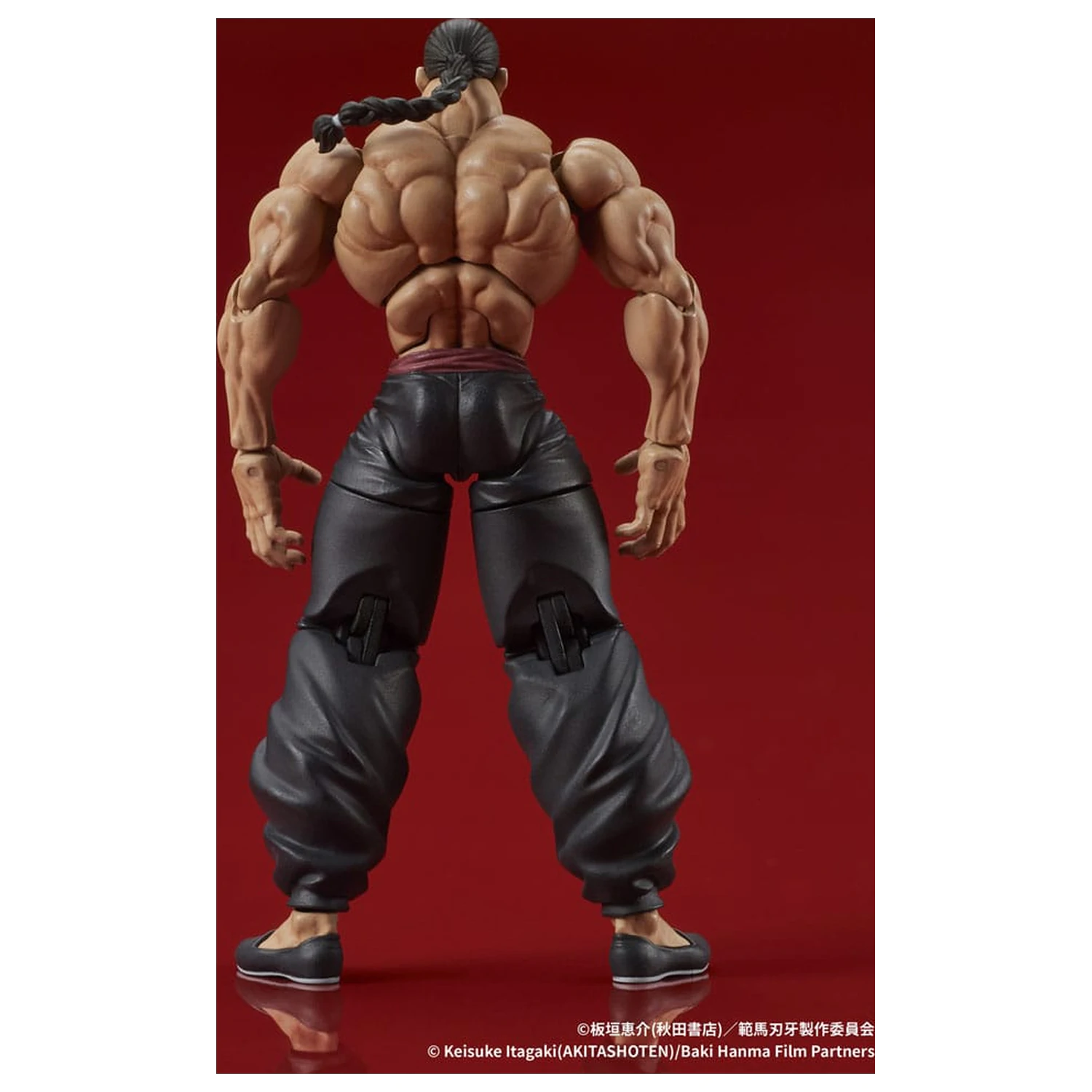 Baki Hanma Digaction Actionfigur Retsu Kaioh 7 cm Produktfoto