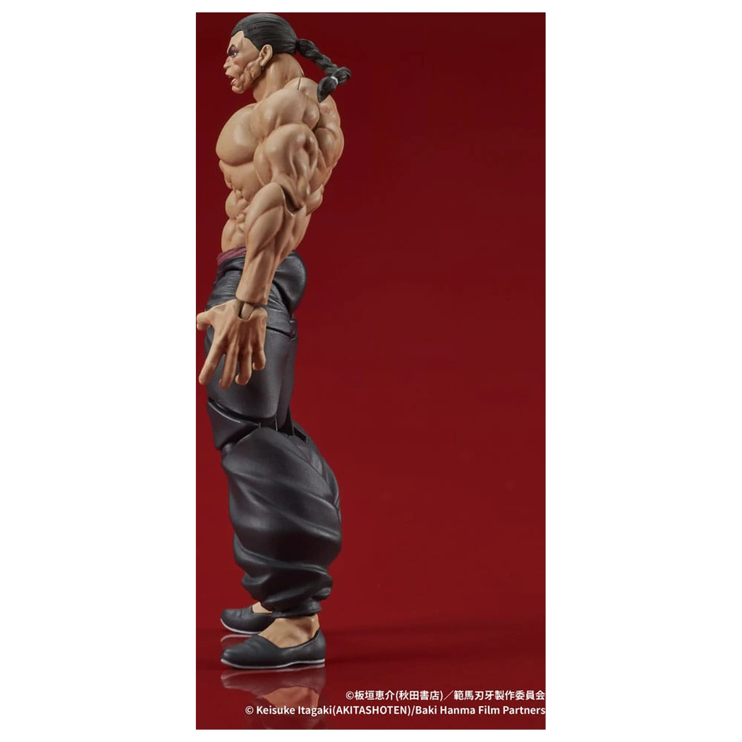 Baki Hanma Digaction Actionfigur Retsu Kaioh 7 cm Produktfoto
