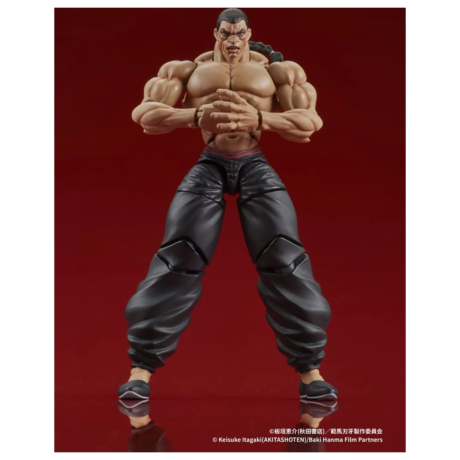 Baki Hanma Digaction Actionfigur Retsu Kaioh 7 cm Produktfoto