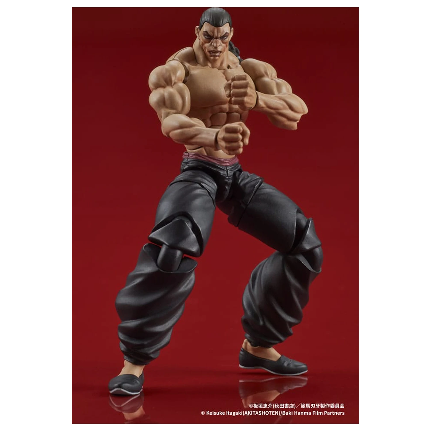 Baki Hanma Digaction Actionfigur Retsu Kaioh 7 cm Produktfoto