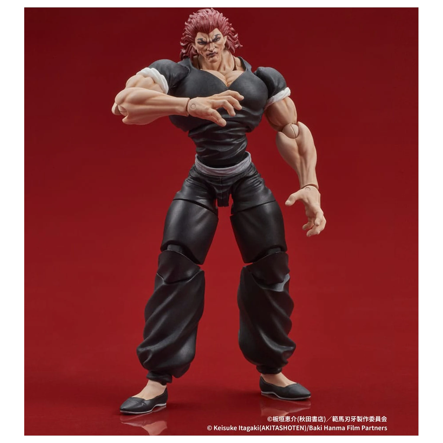 Baki Hanma Digaction Actionfigur Yujiro Hanma 7 cm Produktfoto