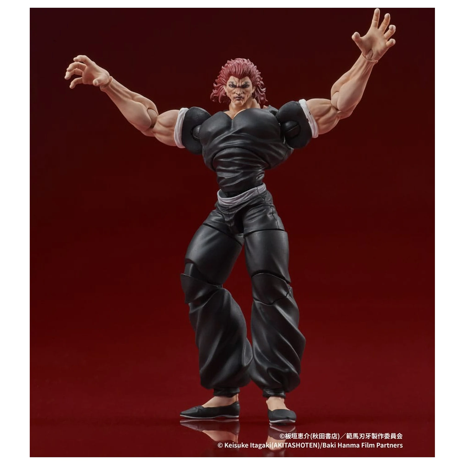 Baki Hanma Digaction Actionfigur Yujiro Hanma 7 cm Produktfoto