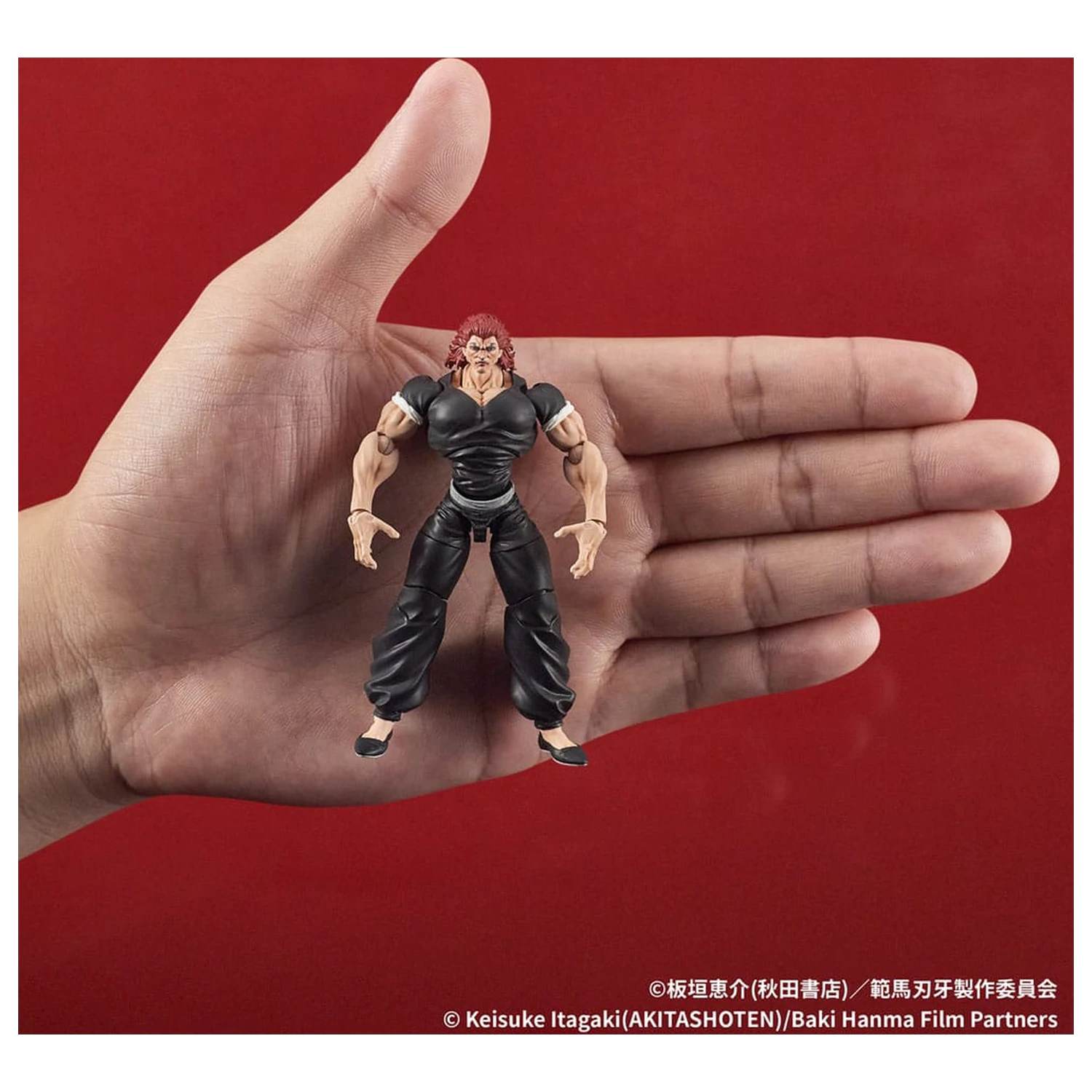 Baki Hanma Digaction Actionfigur Yujiro Hanma 7 cm Produktfoto