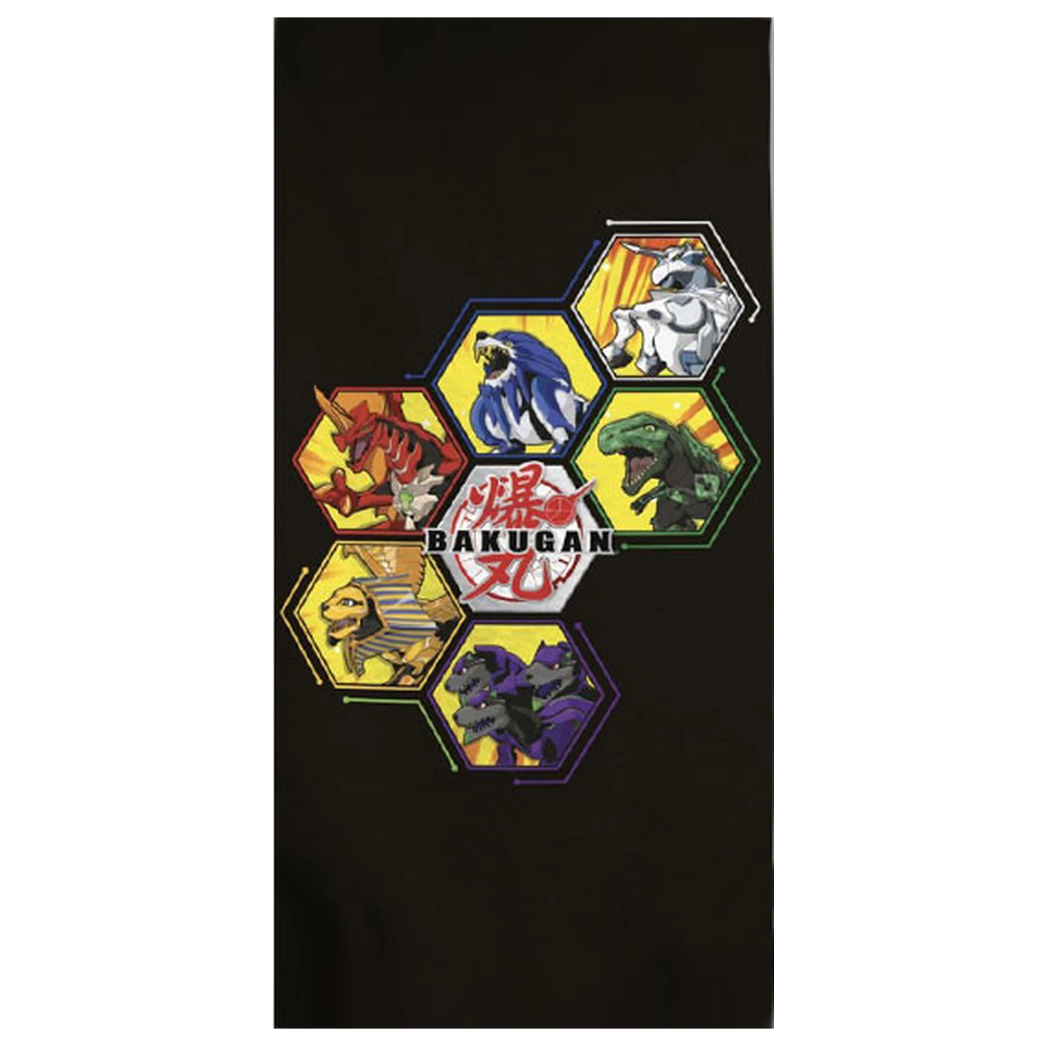 Bakugan Battle Brawlers Force Grid Handtuch Produktfoto