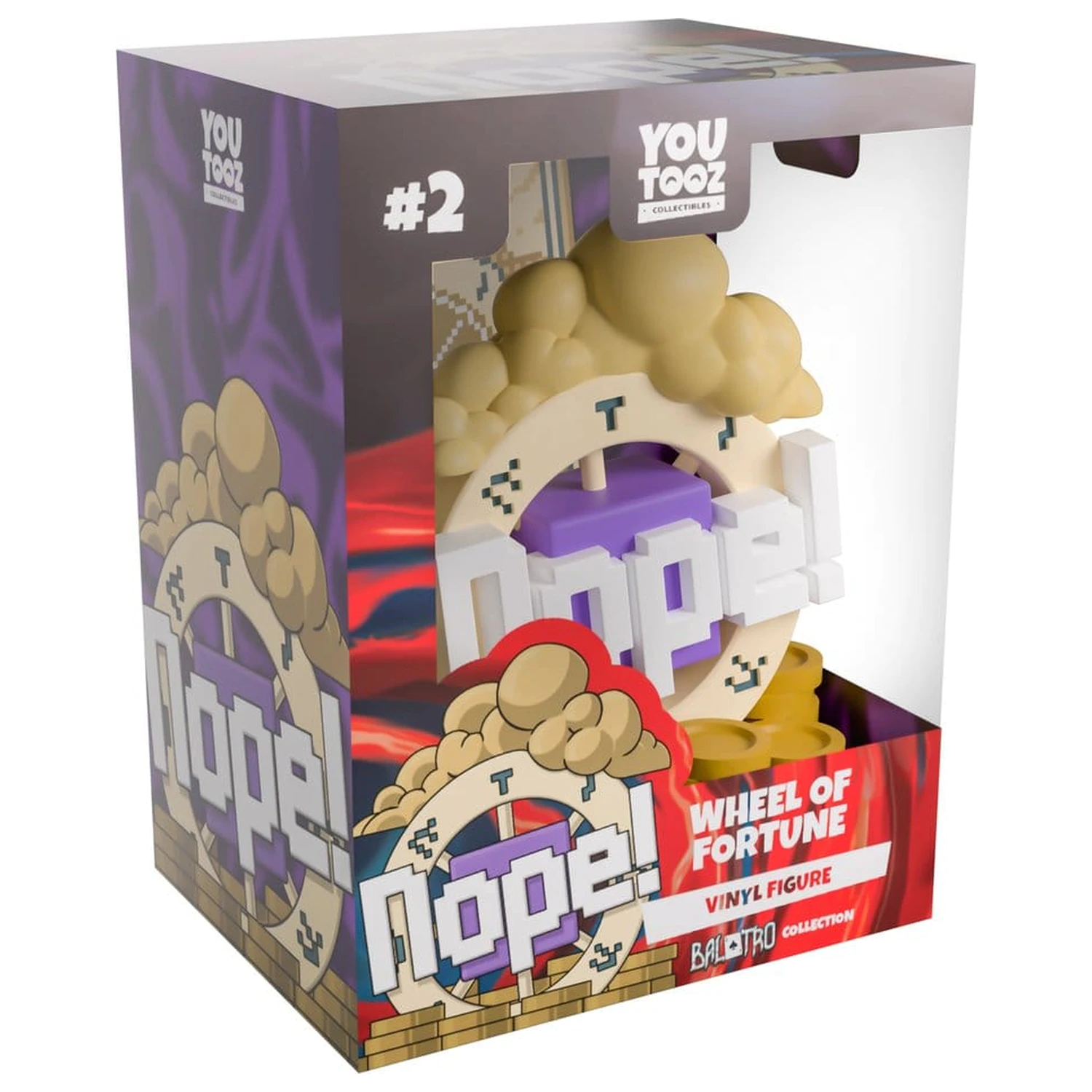 Balatro Vinyl Figur Glücksrad 11 cm Produktfoto