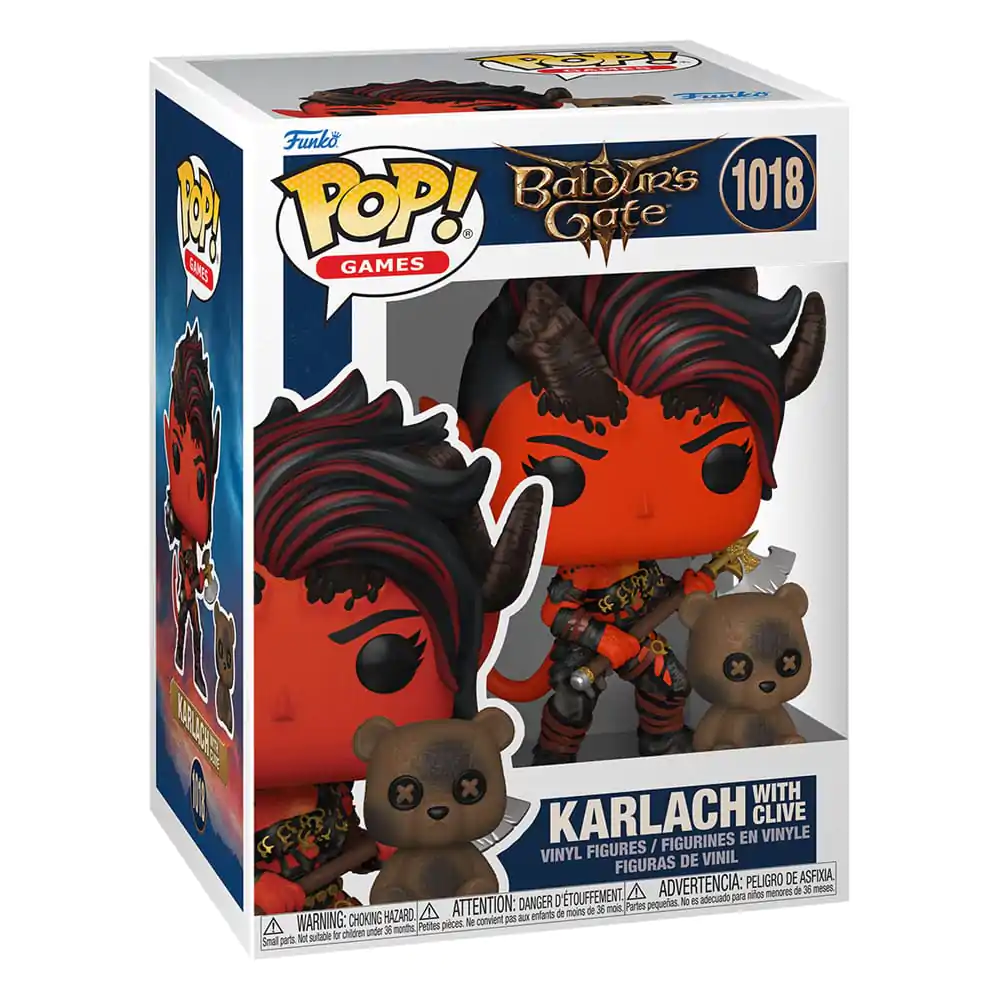 Baldur's Gate Funko POP! & Buddy Vinyl Figur Karlach & Clive 9 cm termékfotó