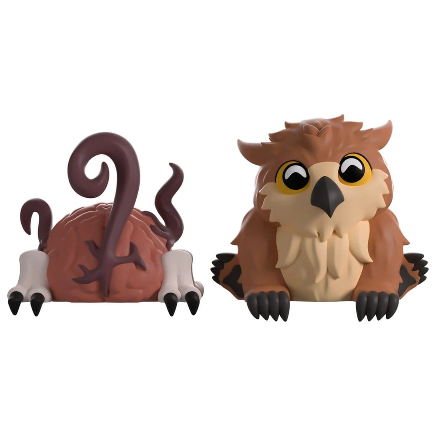 Baldur's Gate 3 Vinylfiguren Us & Owlbear 4 cm Produktfoto