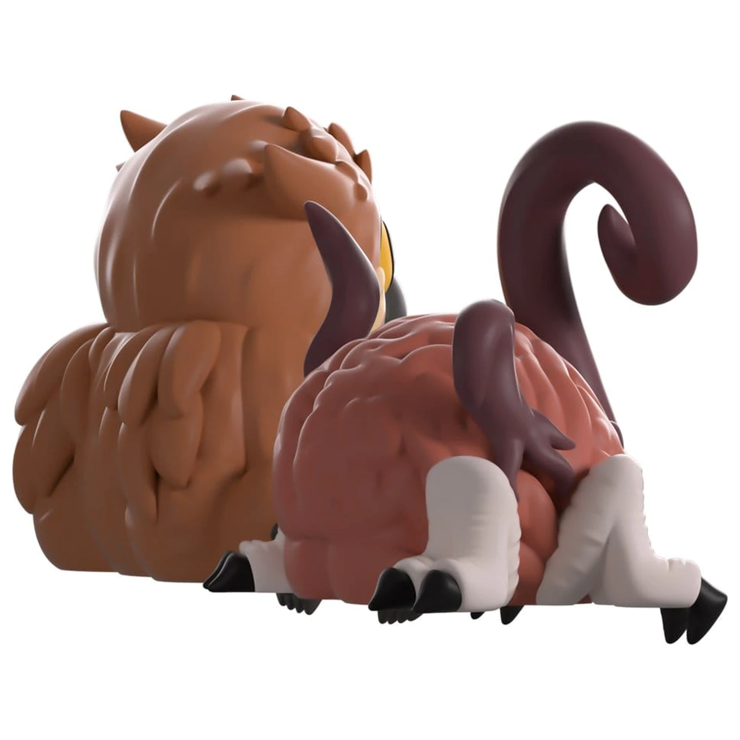 Baldur's Gate 3 Vinylfiguren Us & Owlbear 4 cm Produktfoto