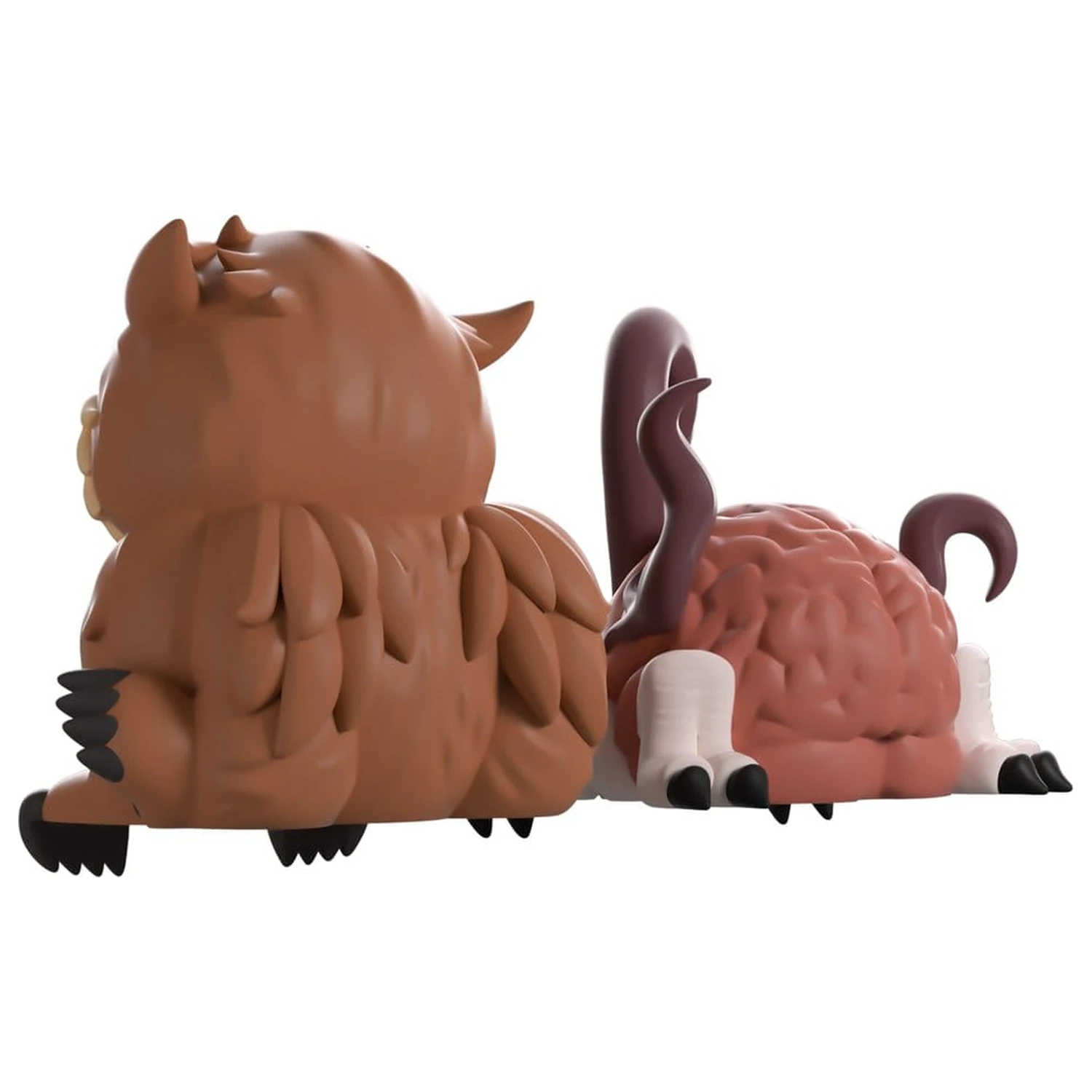 Baldur's Gate 3 Vinylfiguren Us & Owlbear 4 cm Produktfoto