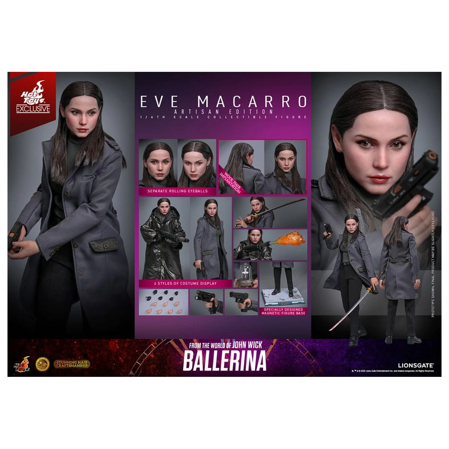 Ballerina Actionfigur 1/6 Eve Macarro (Artisan Edition) 28 cm Produktfoto