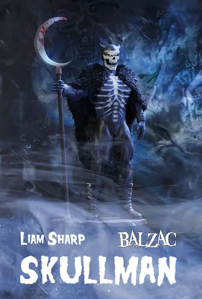 Balzac/Liam Sharp Resin Statue 1/12 Barbarian Skullman 17 cm Produktfoto