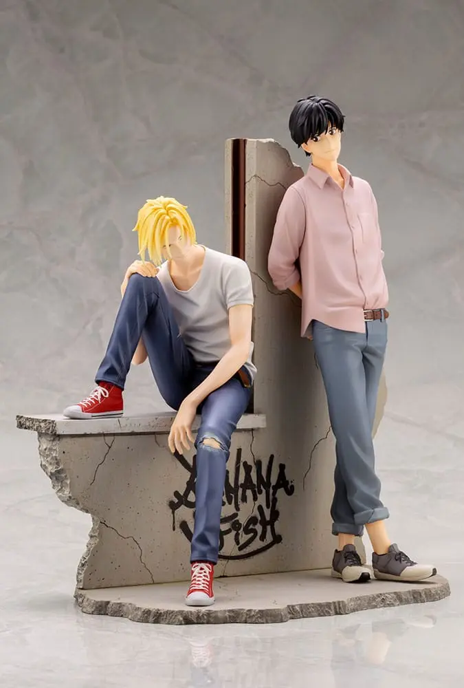 Banana Fish PVC ARTFXJ Statue 1/8 Ash &amp; Eiji 25 cm Produktfoto