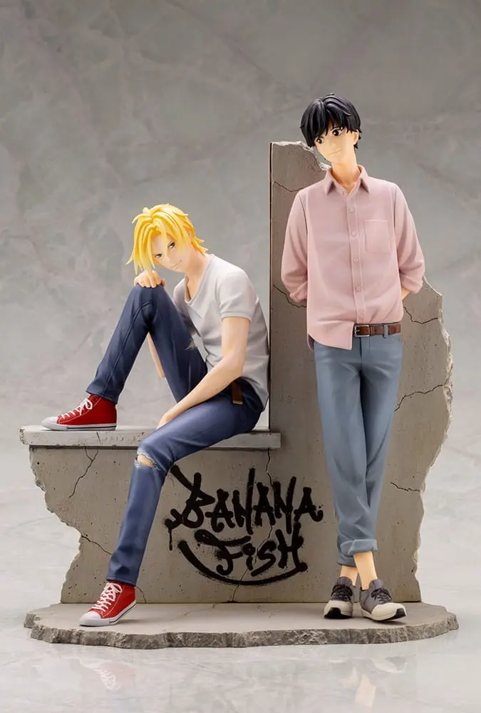 Banana Fish PVC ARTFXJ Statue 1/8 Ash &amp; Eiji 25 cm Produktfoto