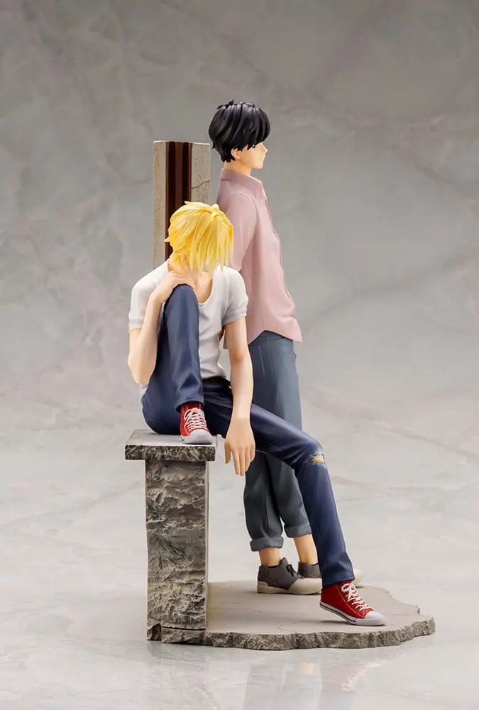 Banana Fish PVC ARTFXJ Statue 1/8 Ash &amp; Eiji 25 cm Produktfoto