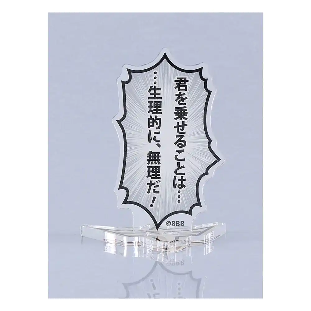 Bang Brave Bang Bravern Speech Bubble Acrylic Stand I can't... let you pilot me! It's impossible! 6 cm Produktfoto