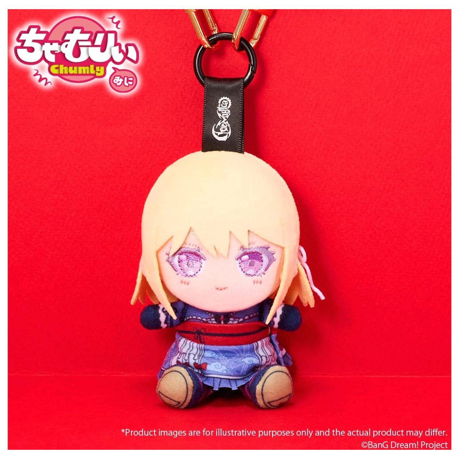 BanG Dream! Chamuri Mini Plüsch Schlüsselanhänger Ave Mujica Senbi Toryo Ver. Doloris 10 cm Produktfoto