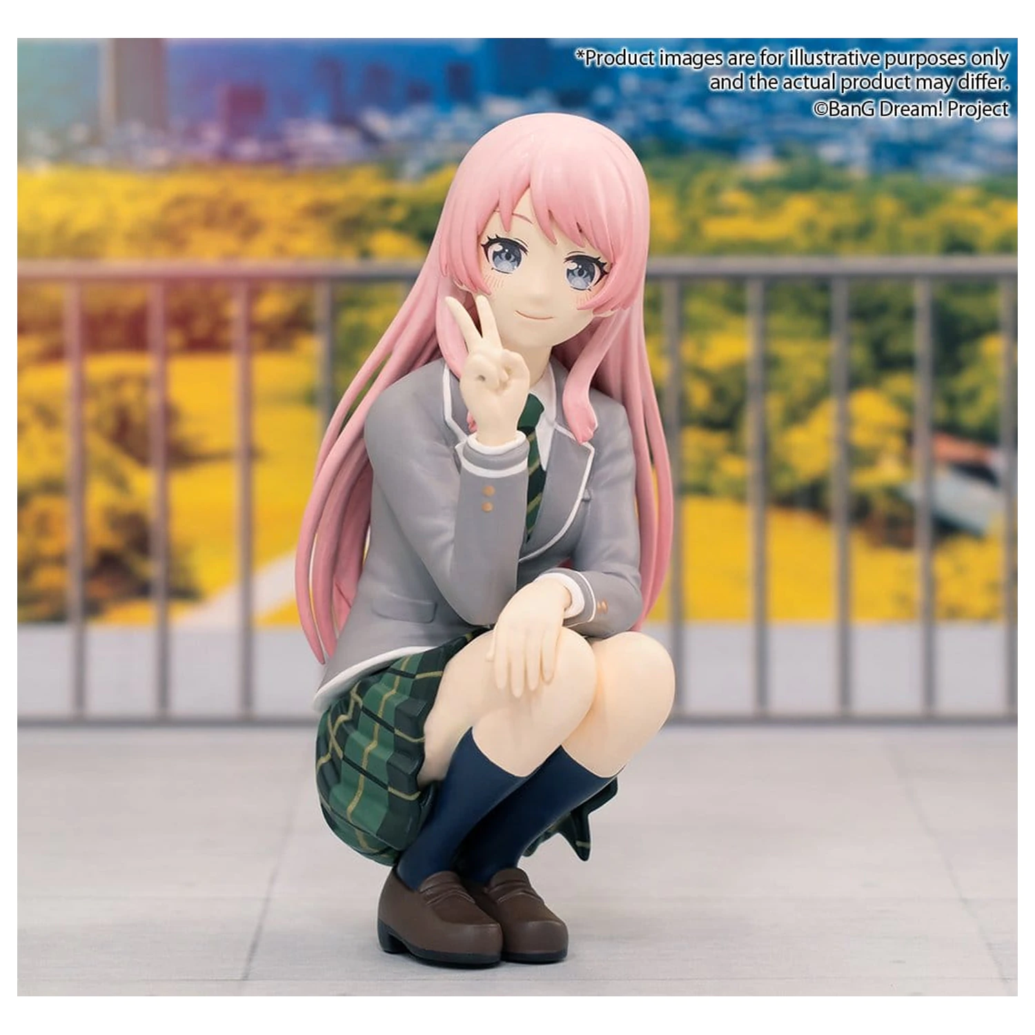 BanG Dream! My Go! Premium PVC Statue Chihaya Anon Uniform Ver. 9 cm Produktfoto