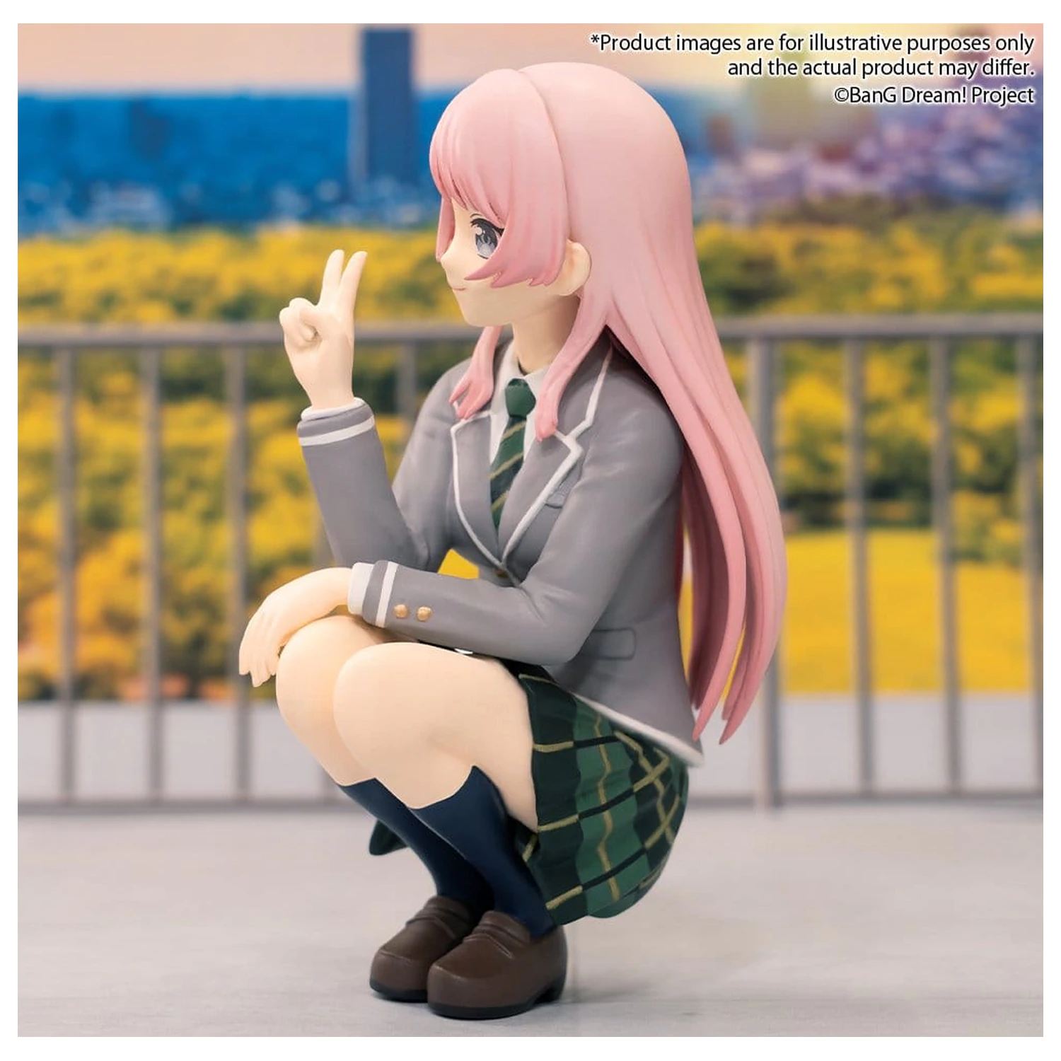 BanG Dream! My Go! Premium PVC Statue Chihaya Anon Uniform Ver. 9 cm Produktfoto