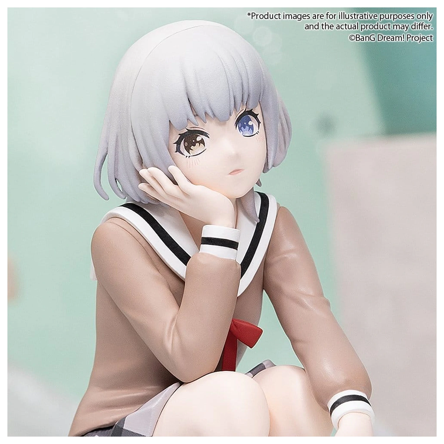 BanG Dream! MyGO!!!!! Premium Figur PVC Figur Rana Kaname School Uniform Ver. 9 cm Produktfoto