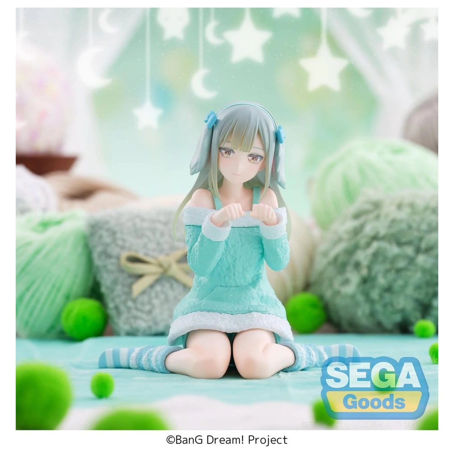 BanG Dream! Yumemirize PVC Figur Mutsumi Wakaba Pajama Party! 12 cm Produktfoto