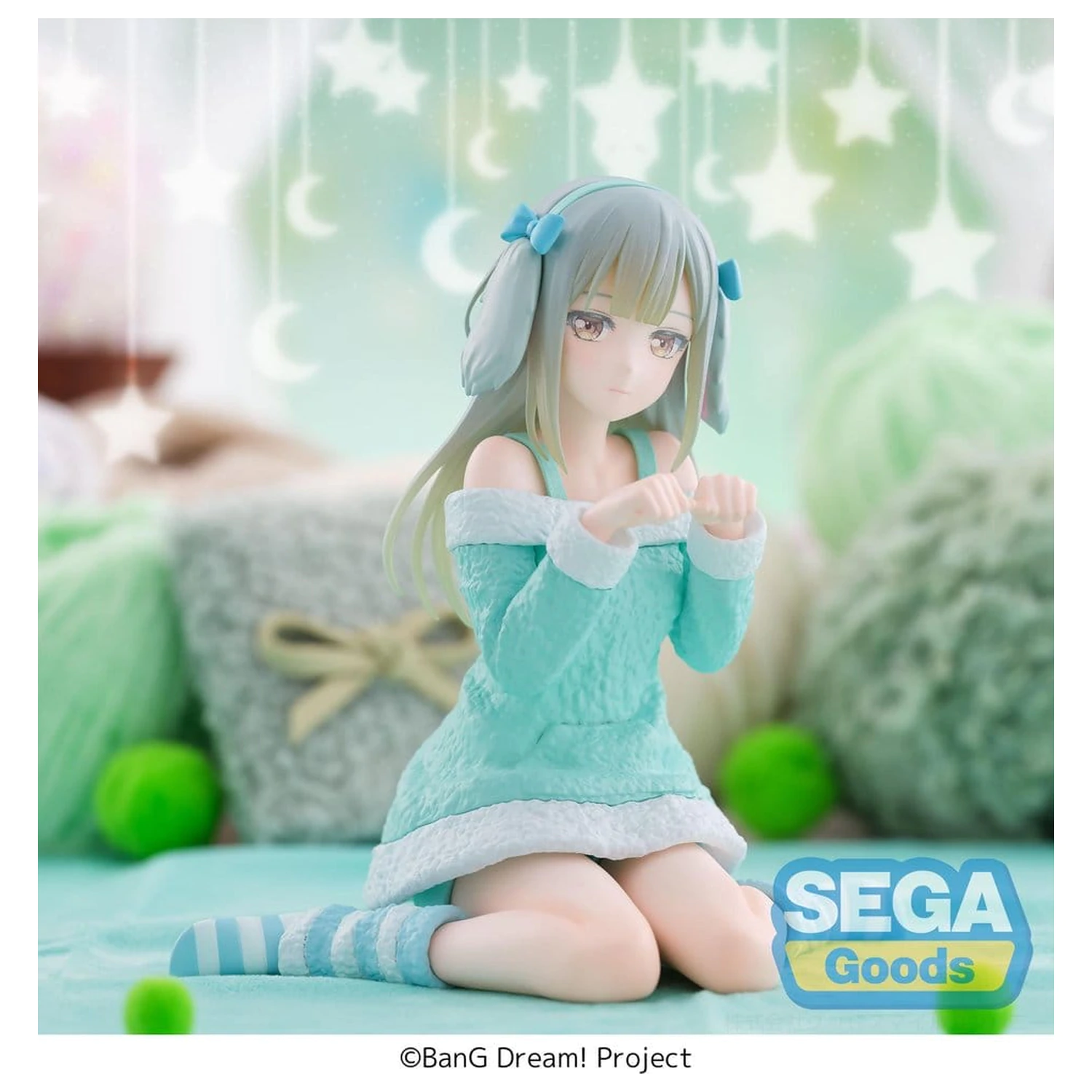 BanG Dream! Yumemirize PVC Figur Mutsumi Wakaba Pajama Party! 12 cm Produktfoto