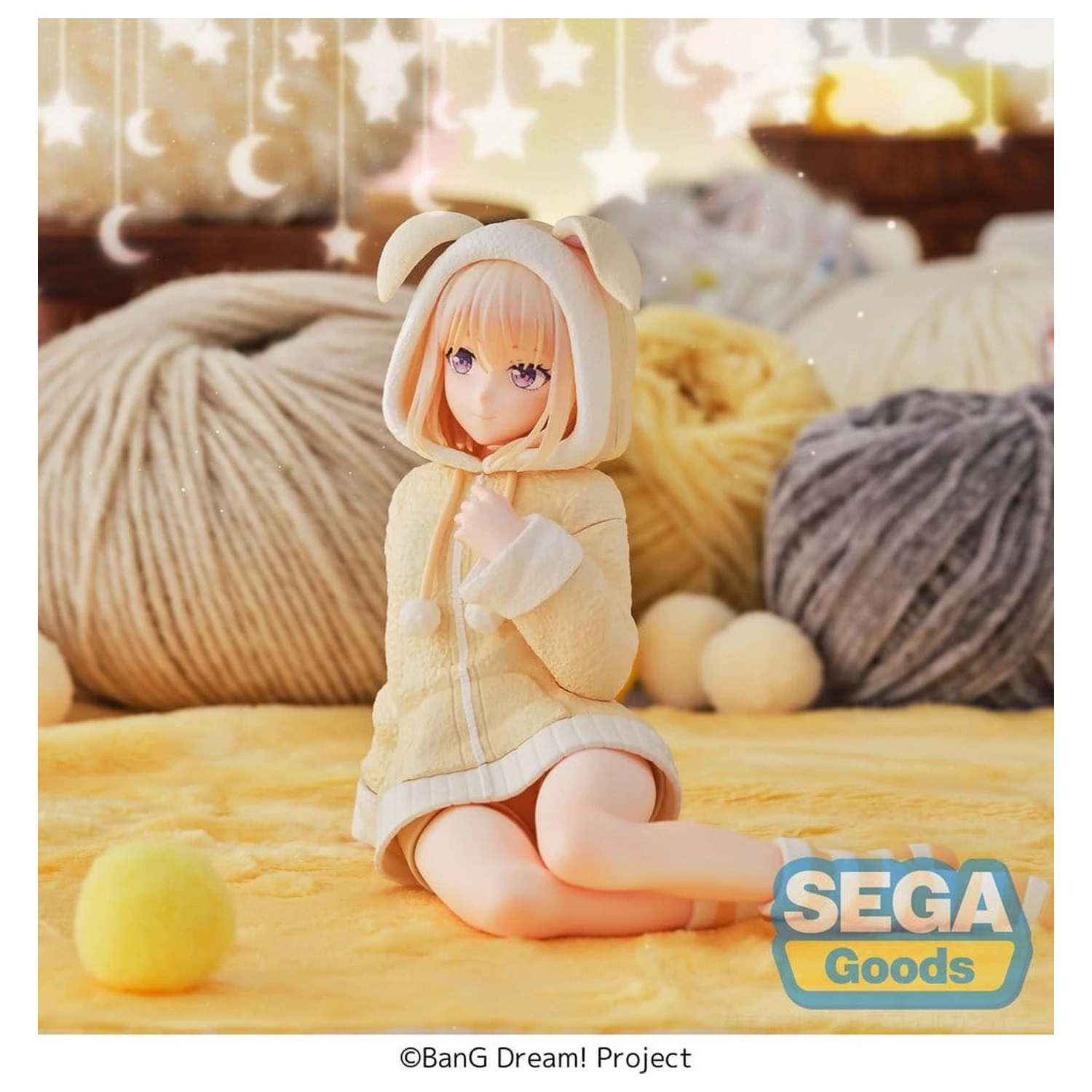 BanG Dream! Yumemirize PVC Figur Uika Misumi Pajama Party! 9 cm Produktfoto