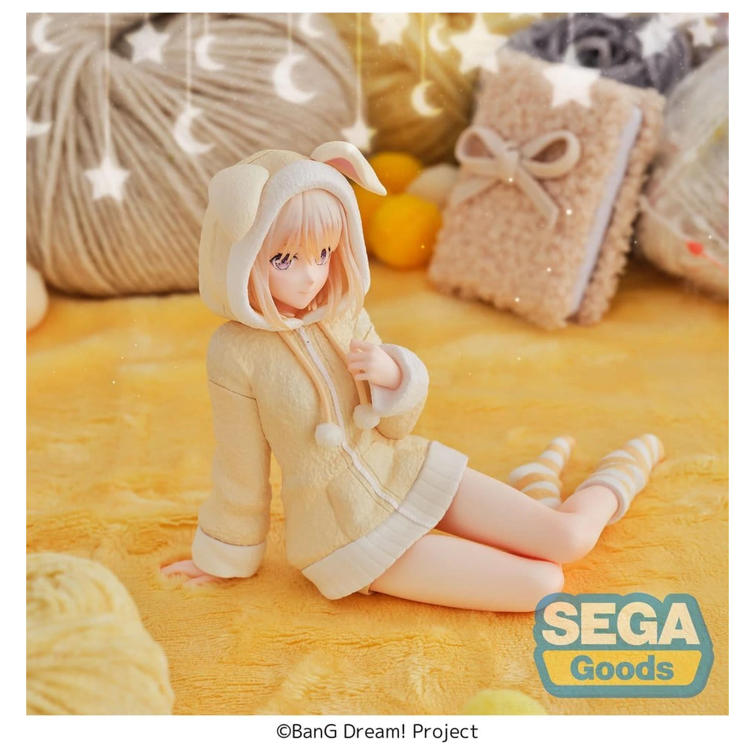 BanG Dream! Yumemirize PVC Figur Uika Misumi Pajama Party! 9 cm Produktfoto