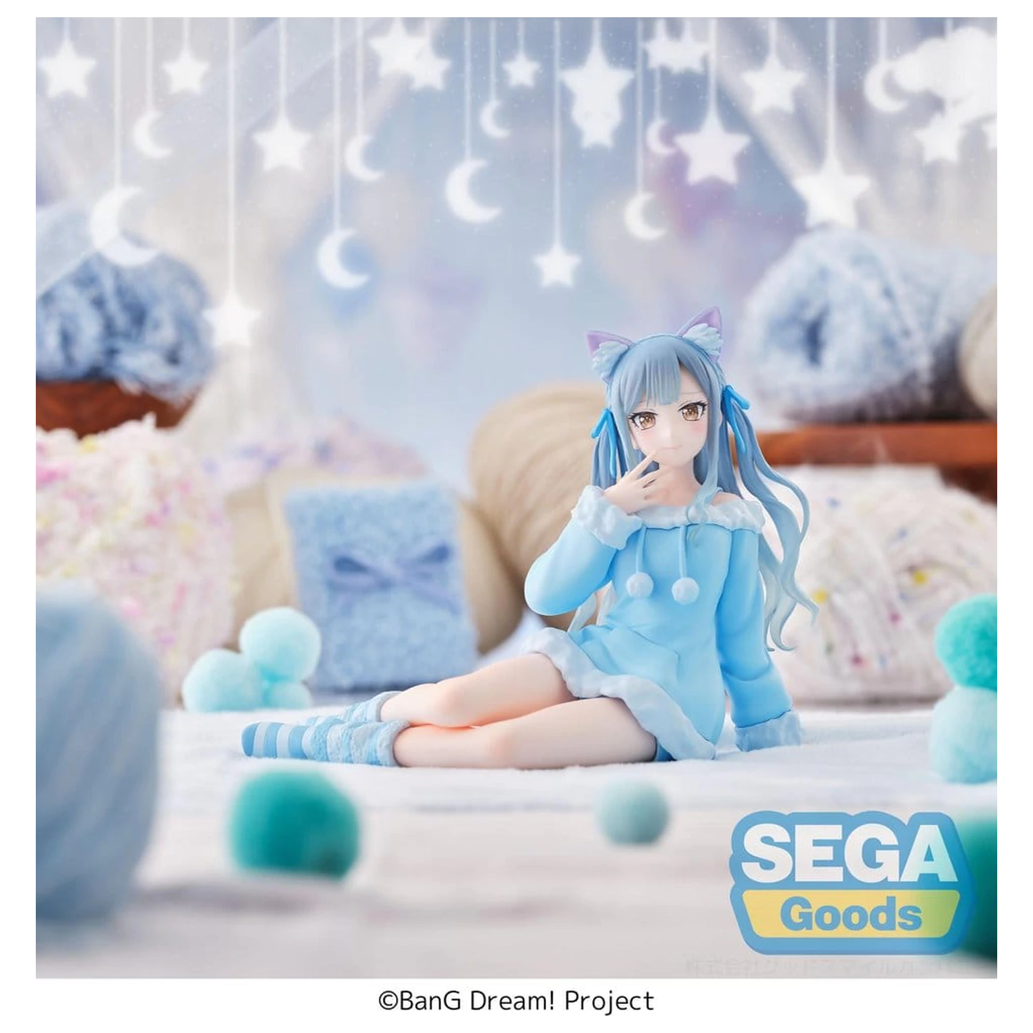 BanG Dream! Yumemirize PVC Figur Sakiko Togawa Pajama Party! 14 cm Produktfoto