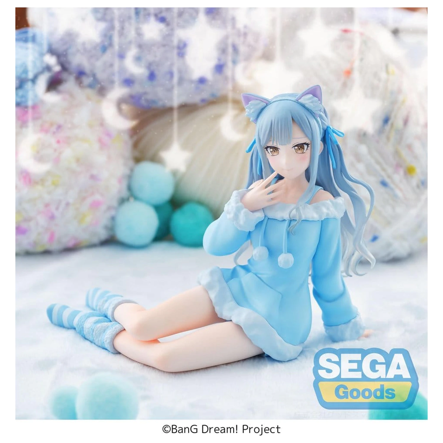BanG Dream! Yumemirize PVC Figur Sakiko Togawa Pajama Party! 14 cm Produktfoto