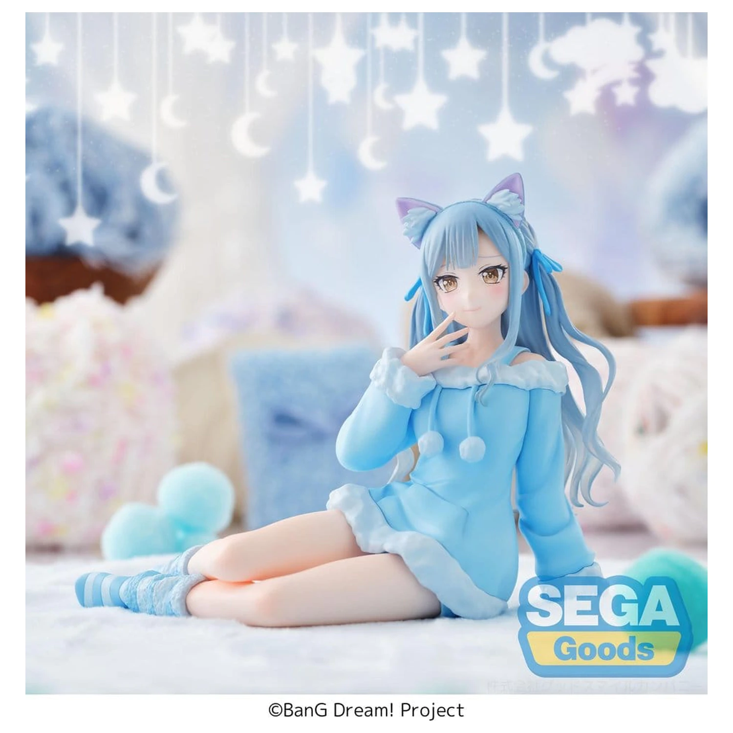 BanG Dream! Yumemirize PVC Figur Sakiko Togawa Pajama Party! 14 cm Produktfoto