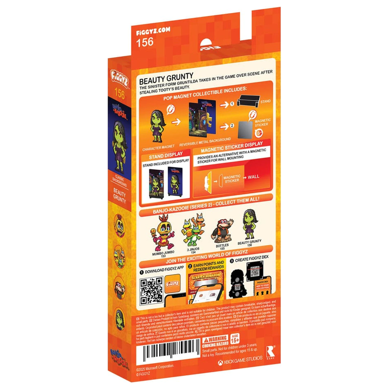 Banjo-Kazooie FiGGYZ Magnet Sammlerstück Beauty Grunty 11 cm Produktfoto